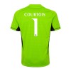 Original Trikotsatz Real Madrid Thibaut Courtois 1 Torwart Heimtrikot 2023-24 Für Kinder